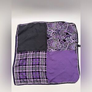 Nordstrom Men's Paisley 100% Silk Pocket Square